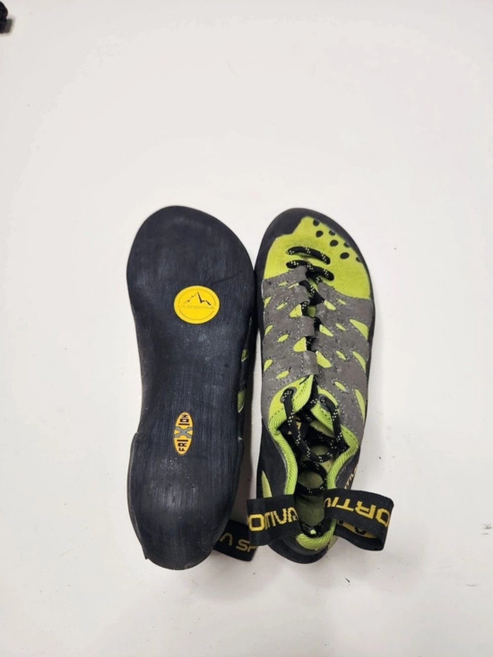 La Sportiva Tarantulace Size EU 39 Climbing Shoes Green Gray - Picture 6 of 7